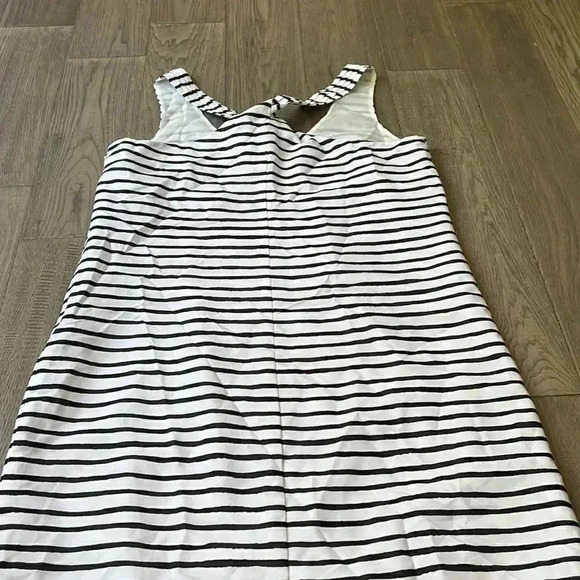 🔥j.crew🔥 | Dark  navy blue and white horizontal striped dress - Picture 9 of 12